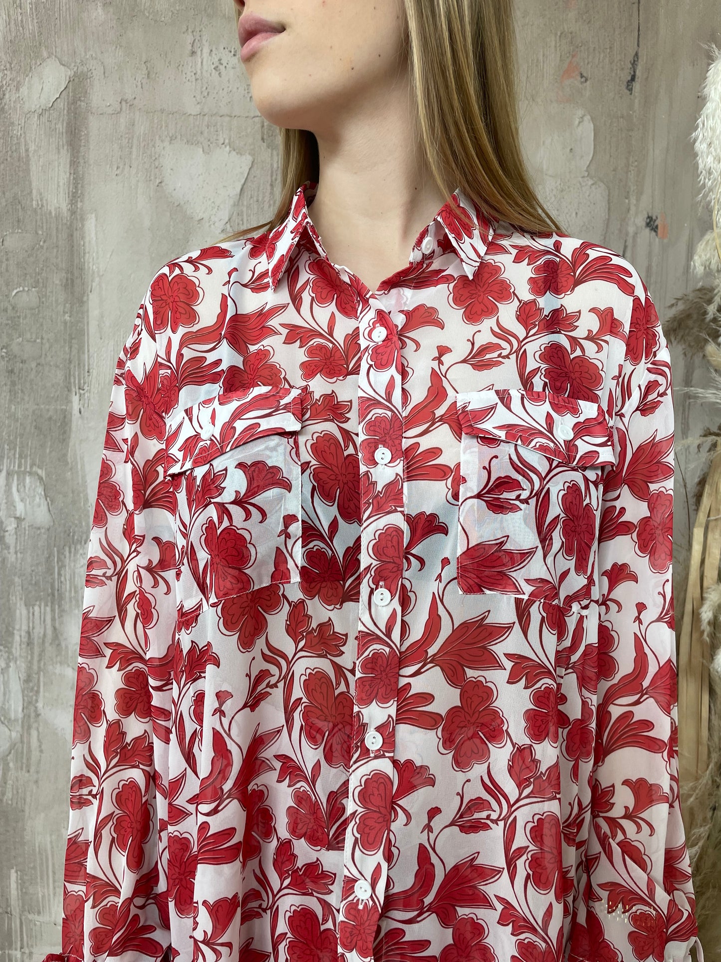 Camicia fiori Glamorous