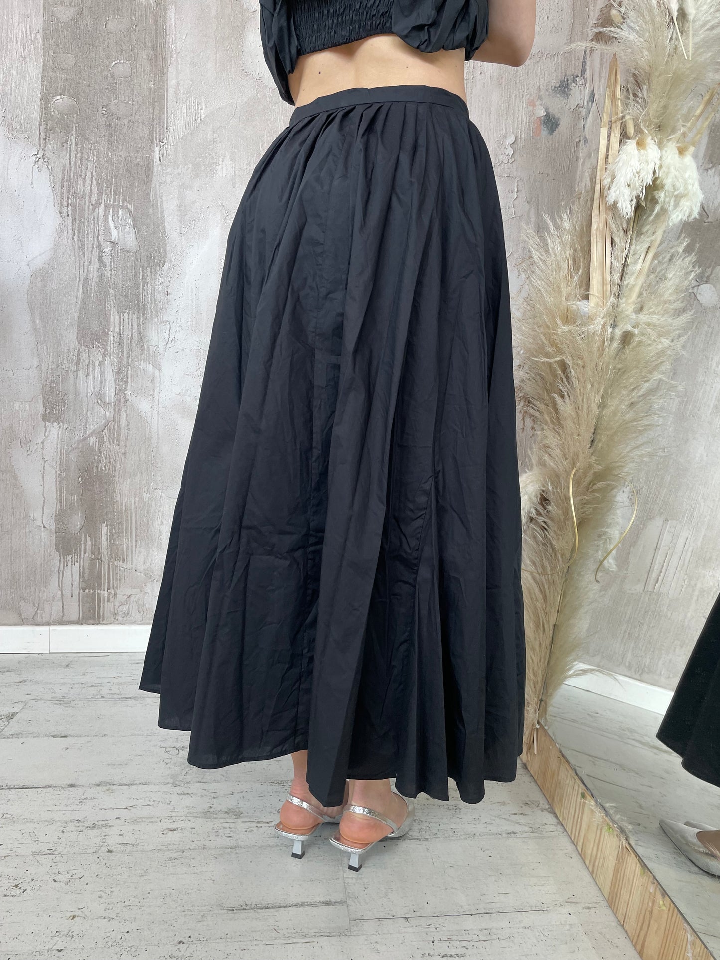 Gonna lunga Glamorous nero