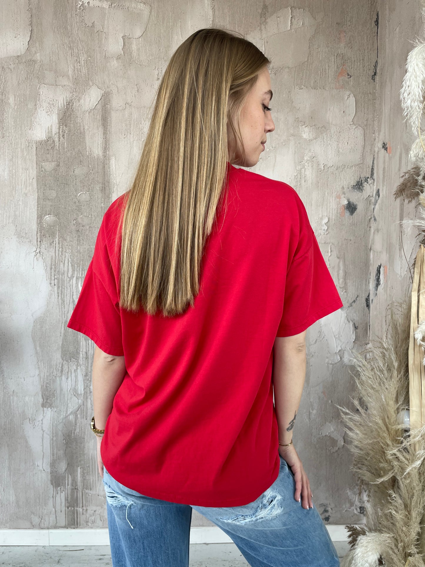 T-shirt "bandana" Vicolo rosso