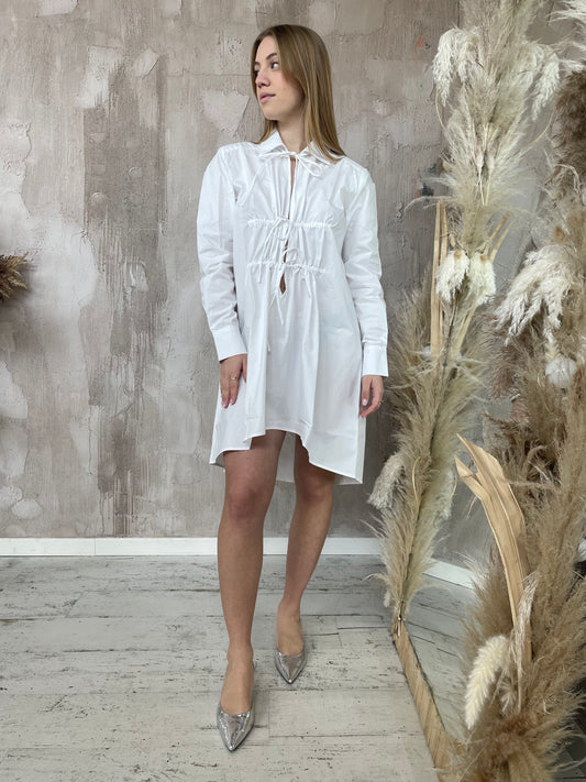 Abito chemisier bianco Glamorous