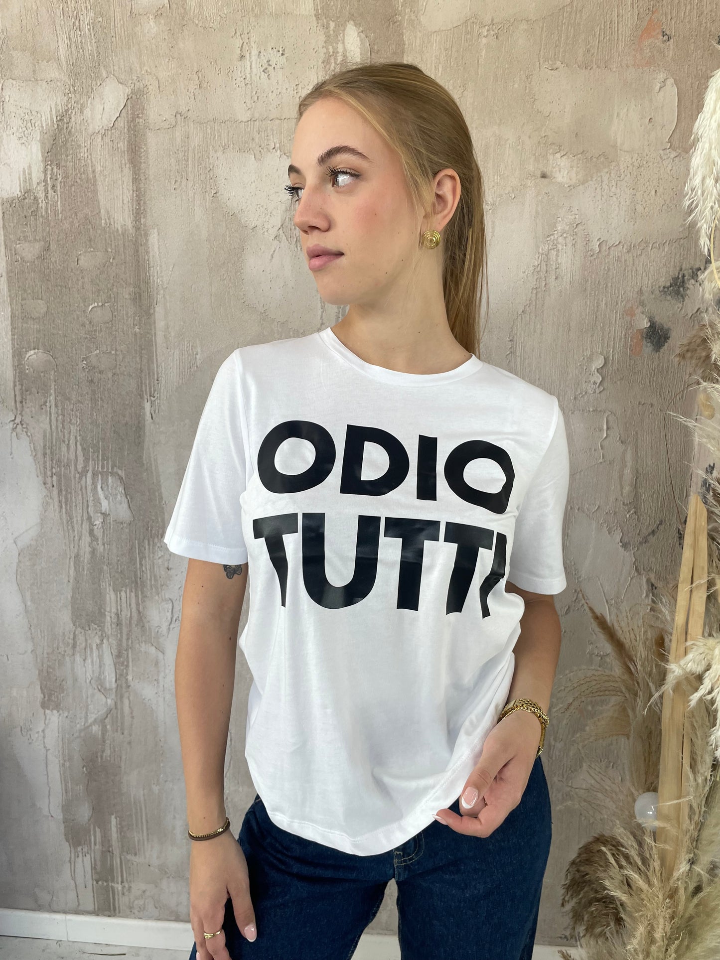 T-shirt "Odio tutti" Only