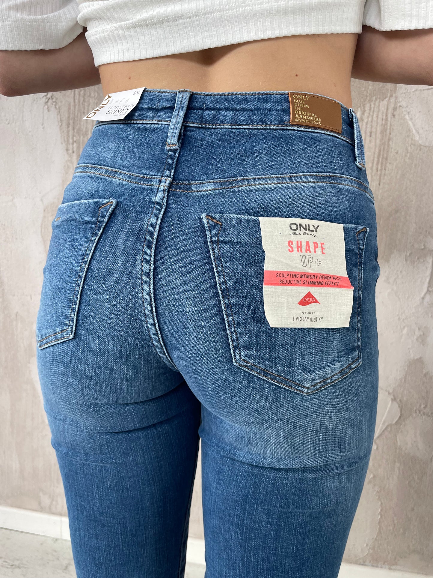 Jeans Only "SKINNY" a vita alta