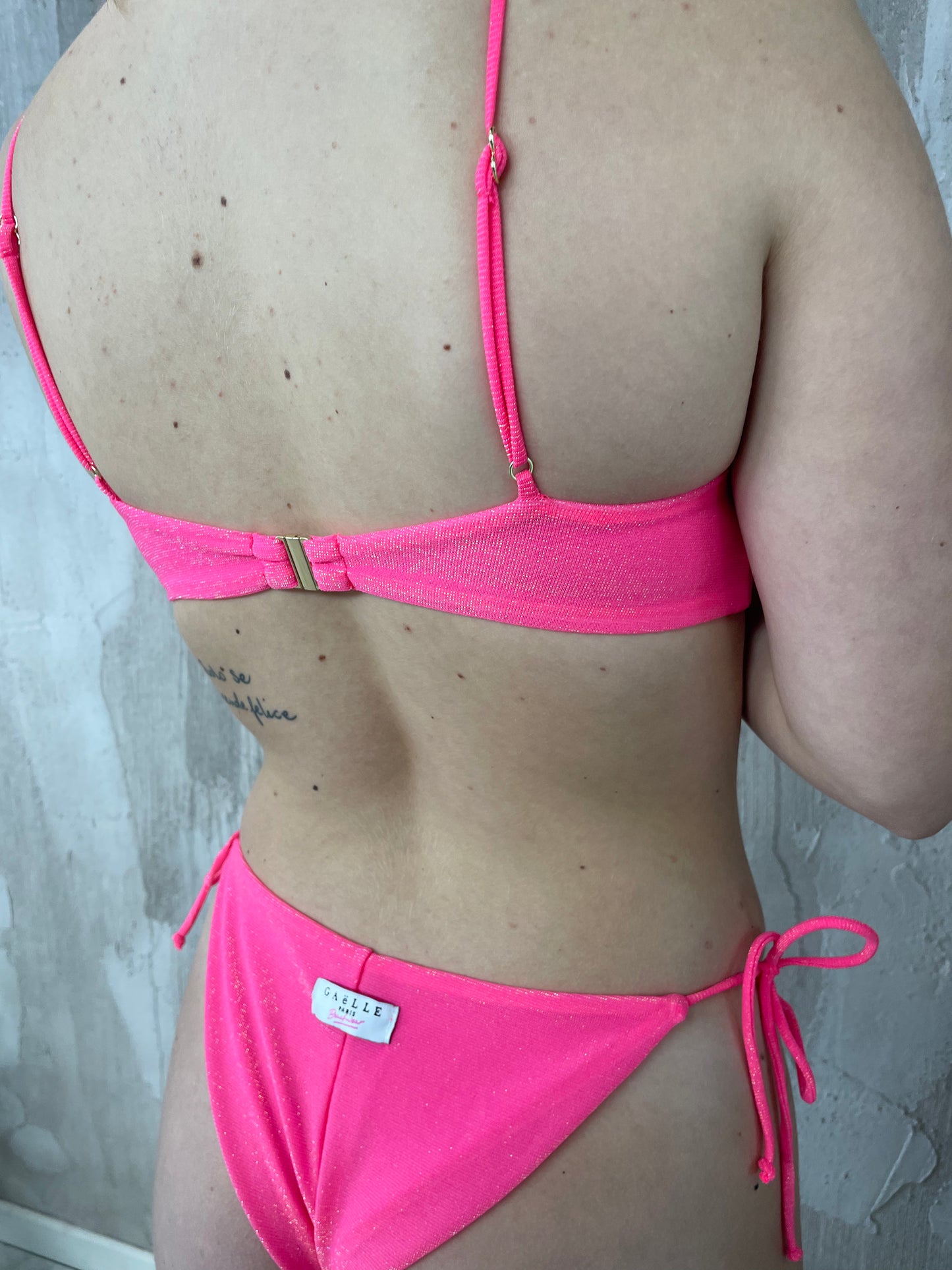 Bikini in fascia lurex Gaelle Paris