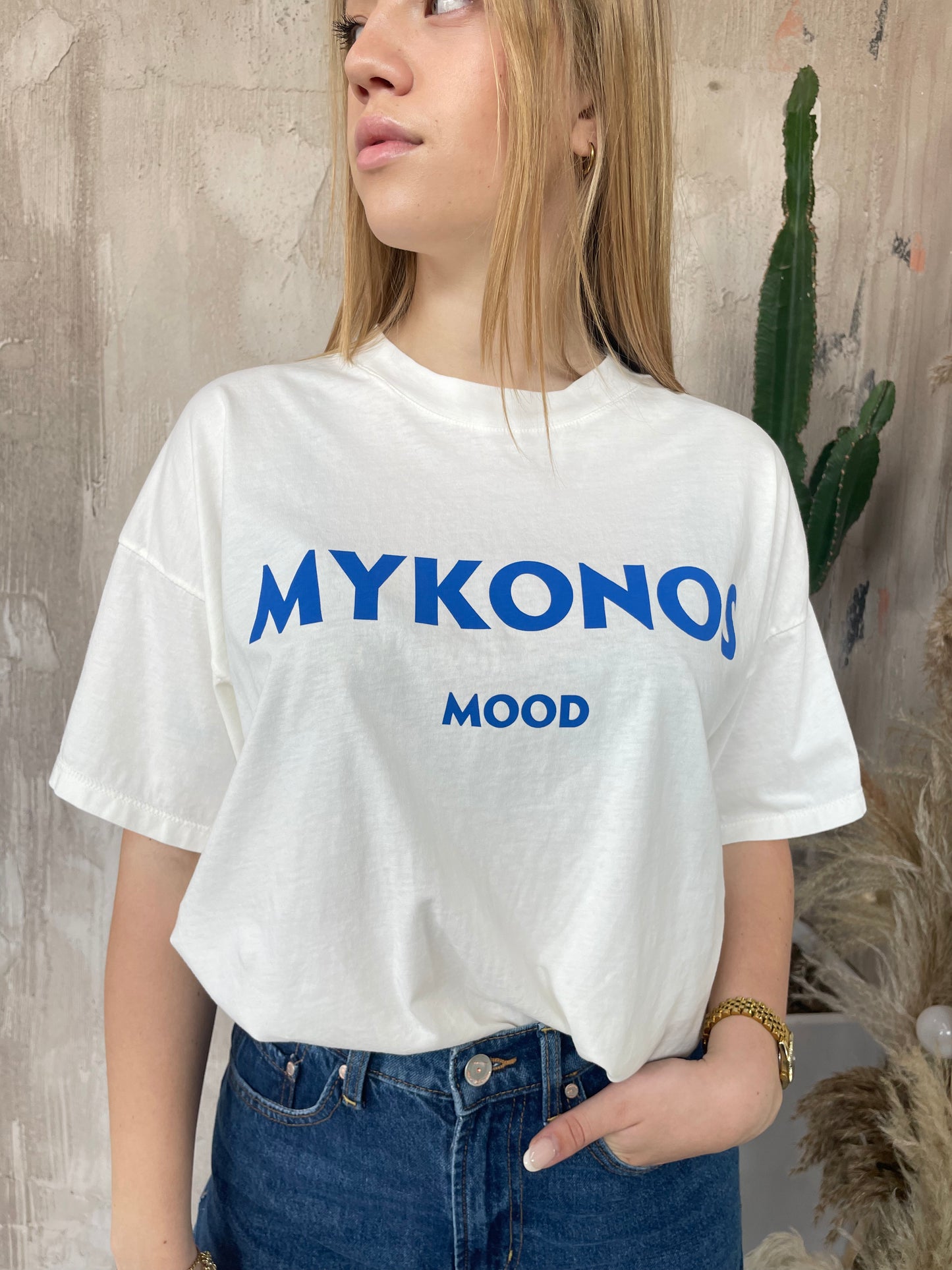 T-shirt Vicolo "Mykonos mood"