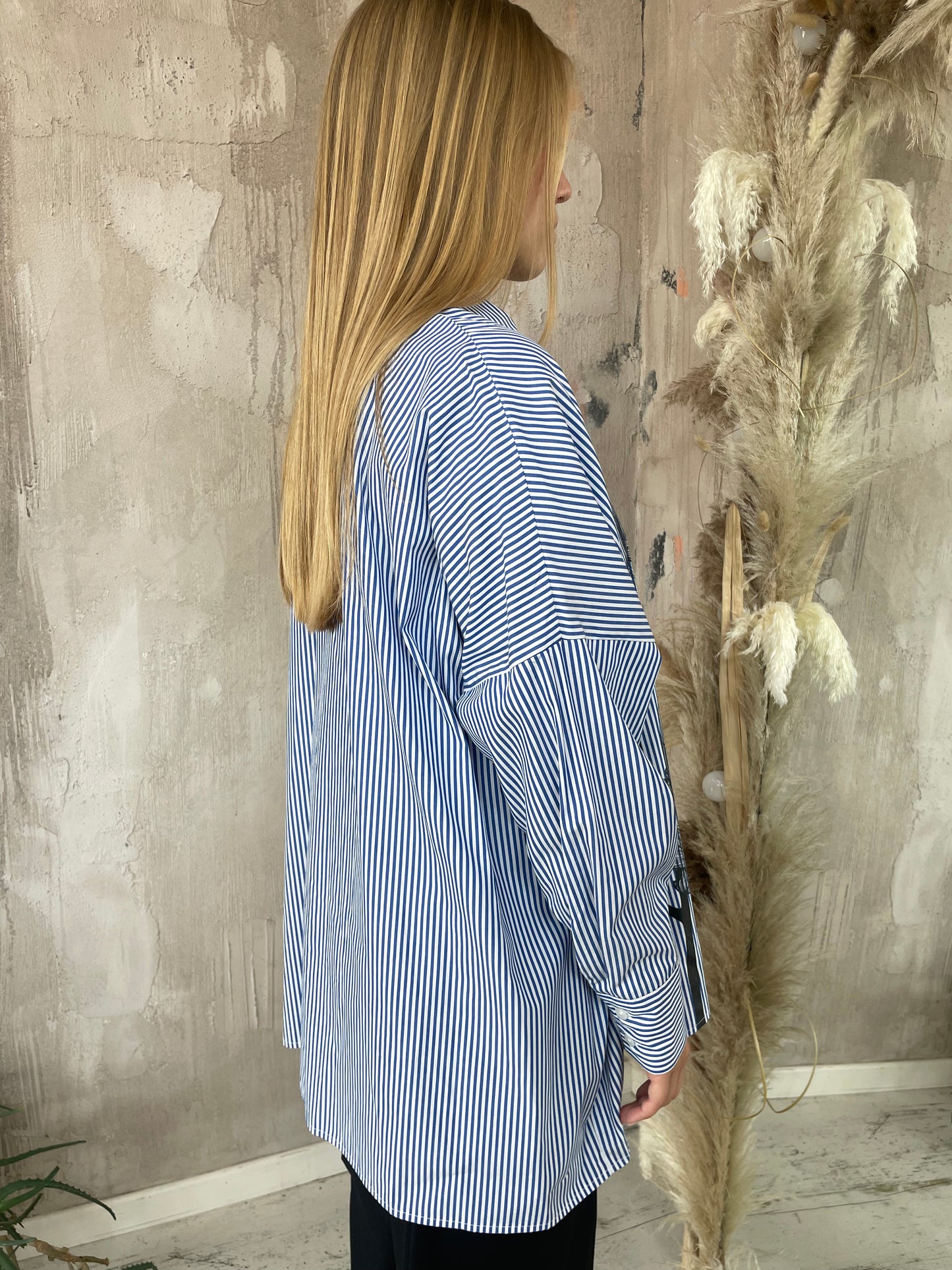 Camicia oversize righe Dixie