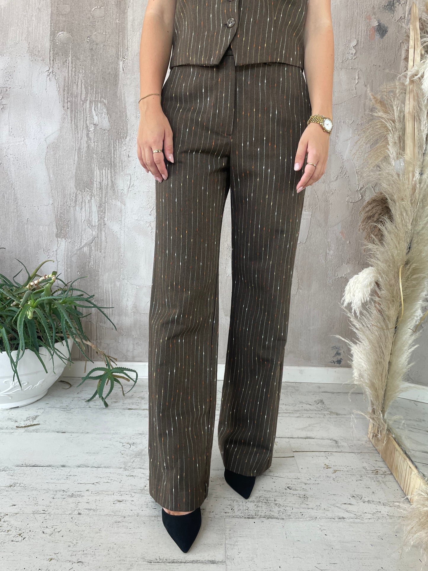 Pantalone palazzo fantasia Même Road