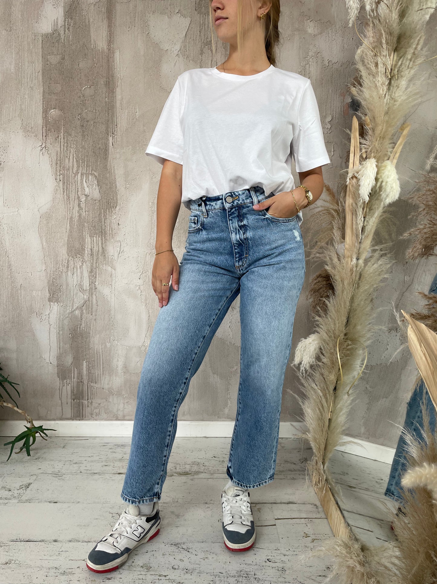 Jeans "Jill" Icon Denim lavaggio medio