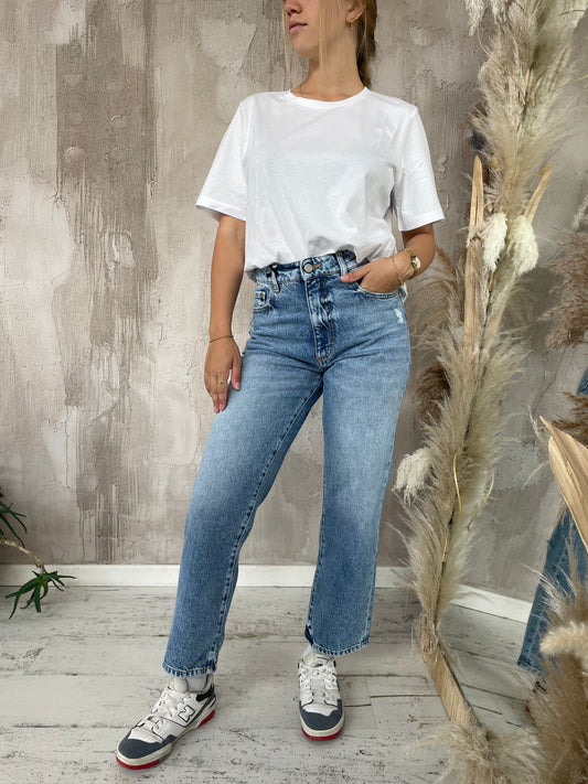 Jeans "Jill" Icon Denim lavaggio medio