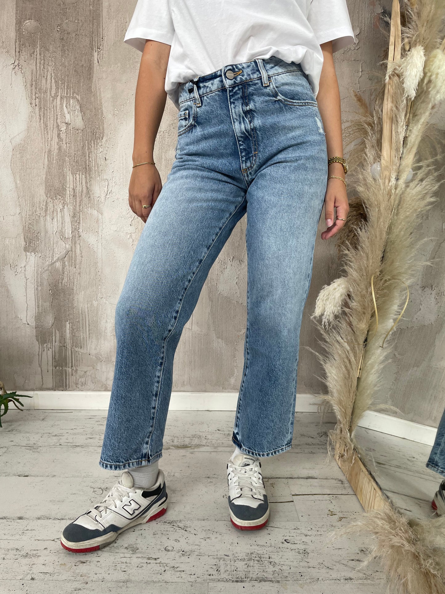 Jeans "Jill" Icon Denim lavaggio medio