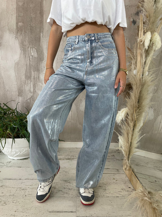 Jeans laminato Glamorous