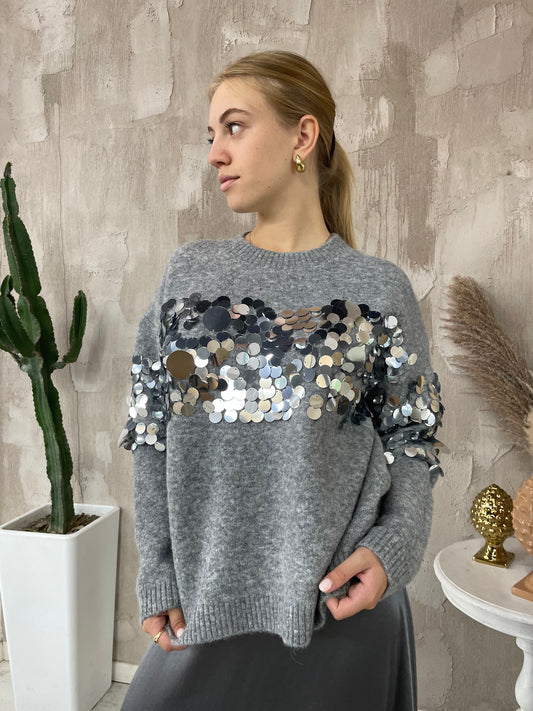 Pullover paillettes Dixie